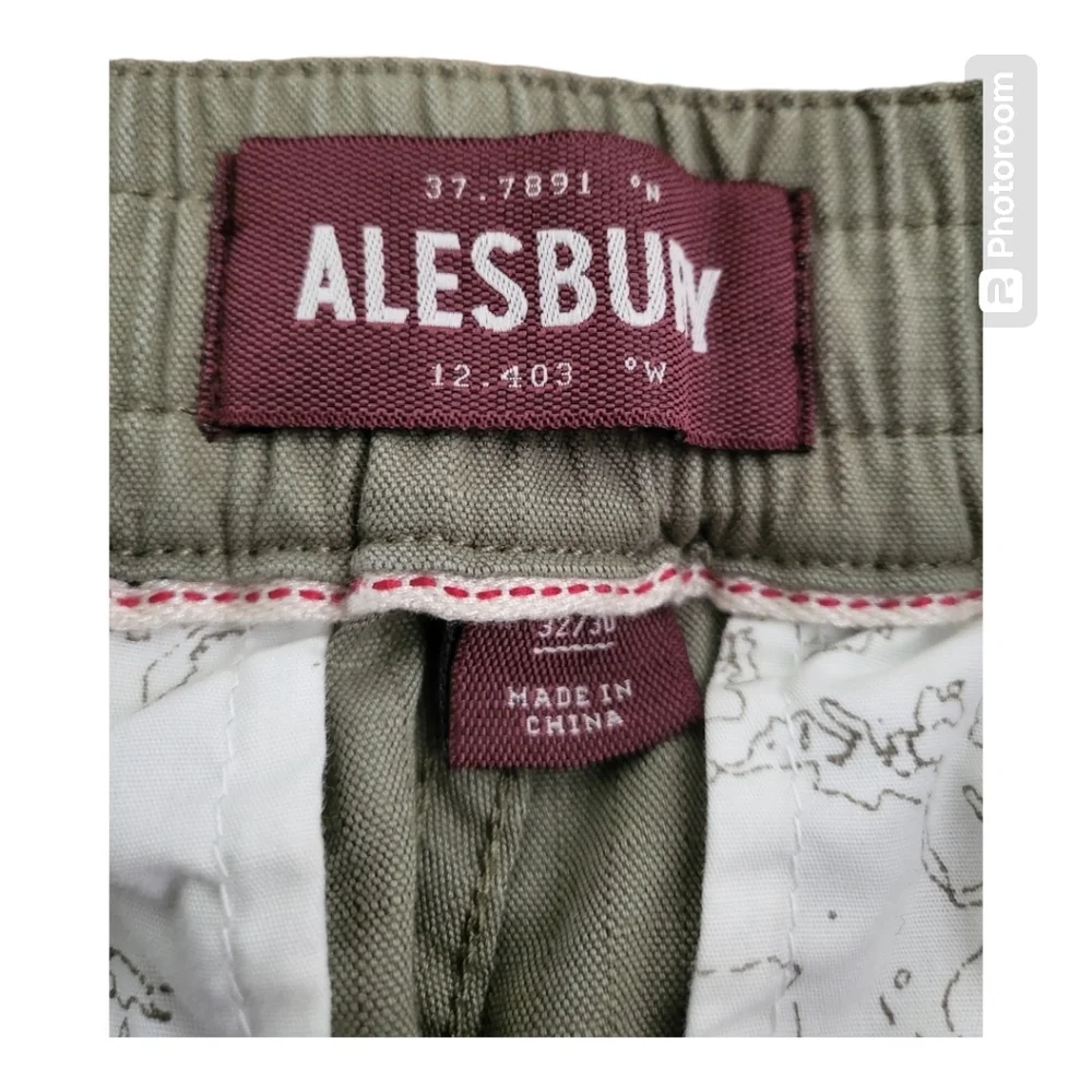 Alesbury athletic outdoor kakhi Mens‎ Size 32x30 New